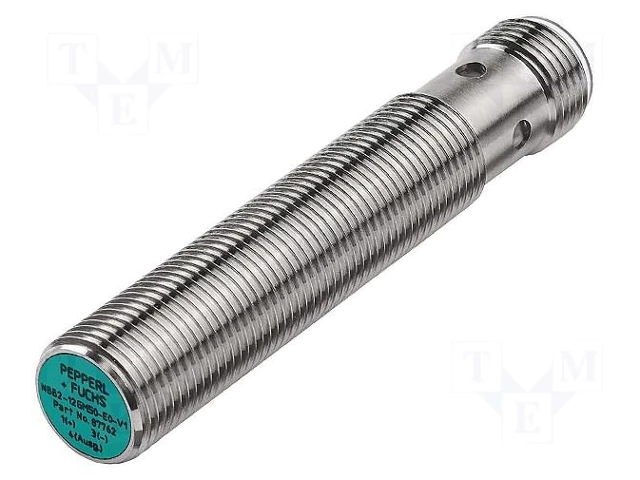 PEPPERL FUCHS INDUCTIVE SENSOR, MAX SENSING RANGE 4 MM, VOLTAGE 10-30VDC - NBB4-12GM50-E2-V1