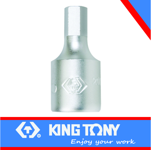 1/2 INCH DR.HEX BIT SOCKET H5 60MM CHROE Make: King Tony
