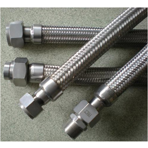 2 Inch BELLOW HYDRAULIC HOSE WITH MS FITTING LONG 1300MM