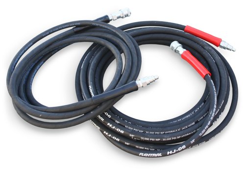 3/8 INCH HYDRAULIC HOSE JACK 90 BAND ST 800MM 3/8 & 1/2 ADAPTOR