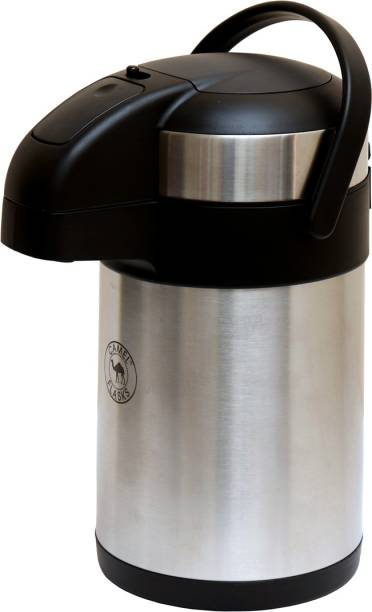 TEA THERMOS TEA KETTLE- LID TYPE-2.5 LITERS MAKE- CAMEL.