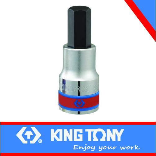 1/2 inchDR.HEX BIT SOCKET 3/16 inch 60MM CHROME Make: King Tony