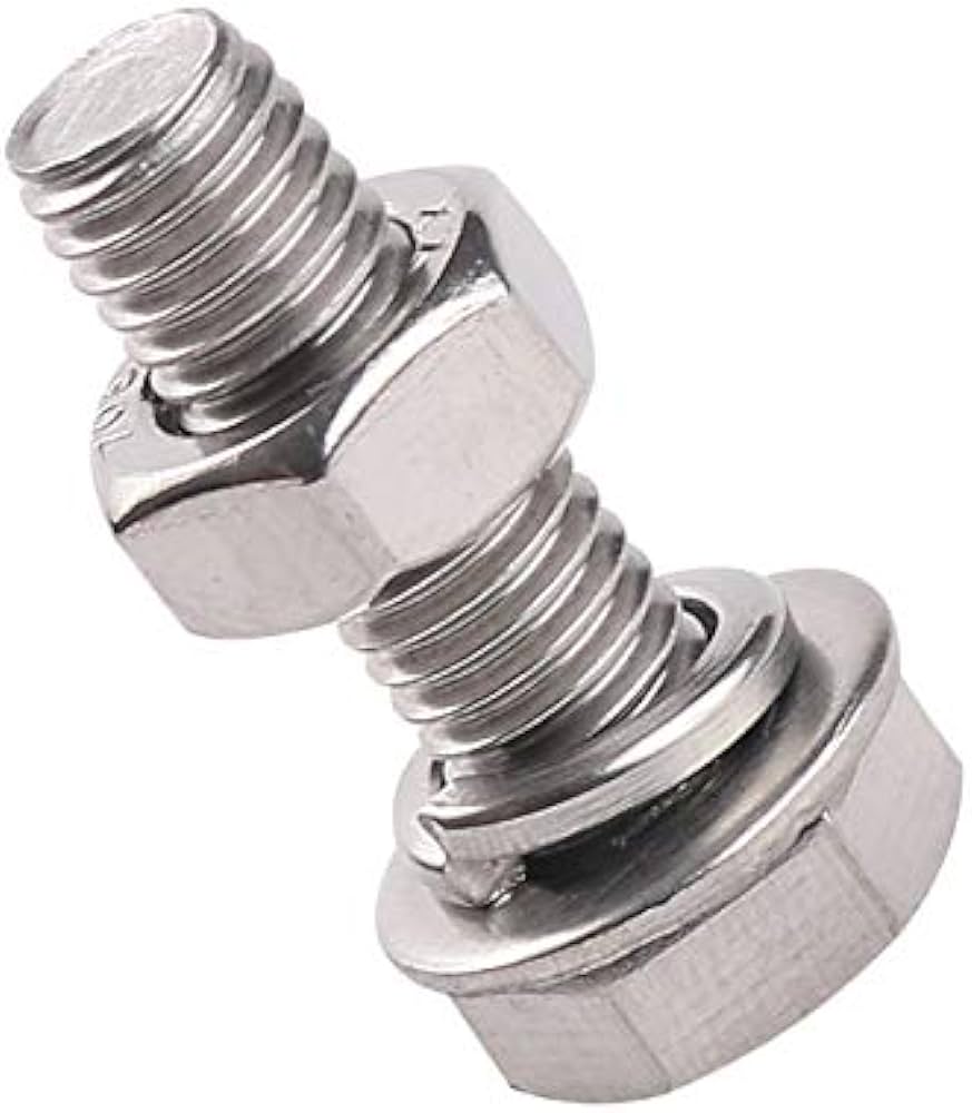WASHER WITH HEX NUT M5