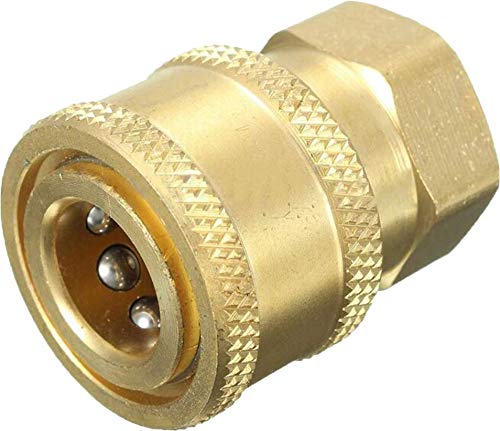 FEMALE COUPLING SIZE- 1/4 inch (BRASS QRC) MAKE- LUDECKE