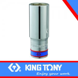 1/2 INCH DR.DEEP SOCKET 18mm 6PT CHROME 77mmL Make: King Tony