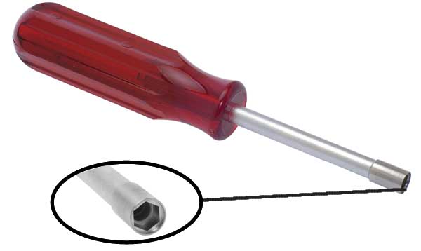 NUT DRIVER SIZE 10 MM, LENGTH – 125MM