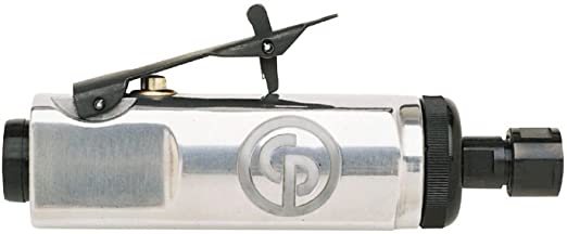 Grinding Gun (Make CP) Brand Name :Chicago Pneumatic Collet Size :6 mm Type of Product :Angle Die Grinder Power :220 W Length :124 mm Sound Power :112.3 db(A) Part No : T023995 Model Name : CP875