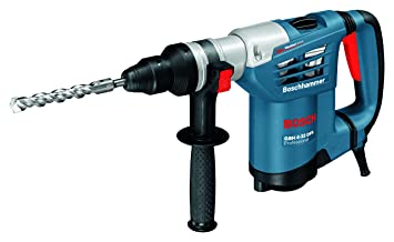 Bosch GBH 4-32 DFR Heavy Duty Rotary, Hammer Drill, SDS Plus Metal Chuck, 900W, 4.2J, 4.7kg, 3,600 bpm, Metal Gearbox, Vibration Control, Variable Speed   Handle,Depth stop