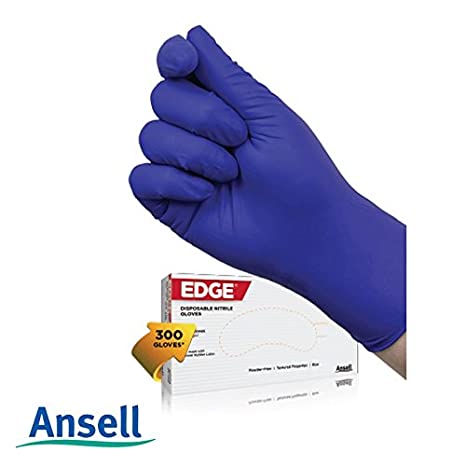ANSELL EDGE 82-133 DISPOSABLE NITRILE GLOVES.