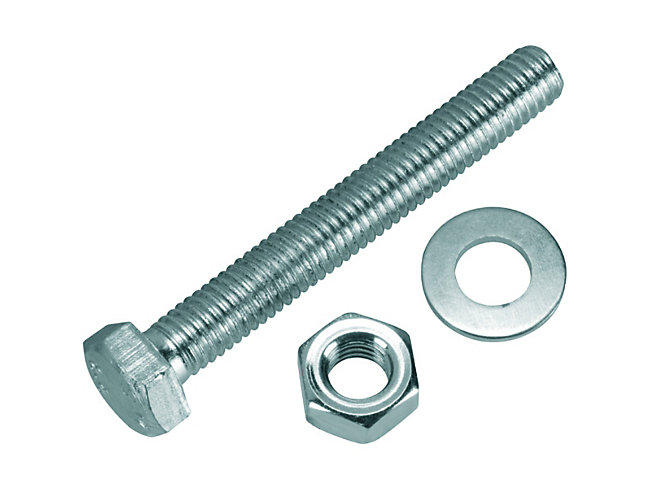 TVS Make 12 x 40 nut bolts with washer