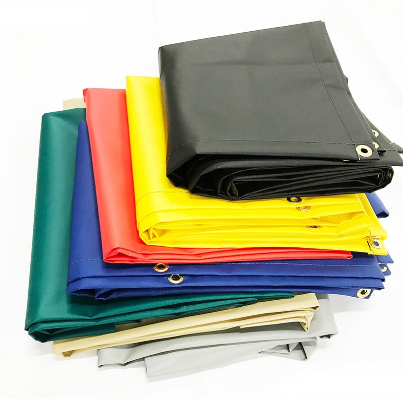 TARPAULIN 100 GSM WITH EYELETS - RATE PER SQFT
