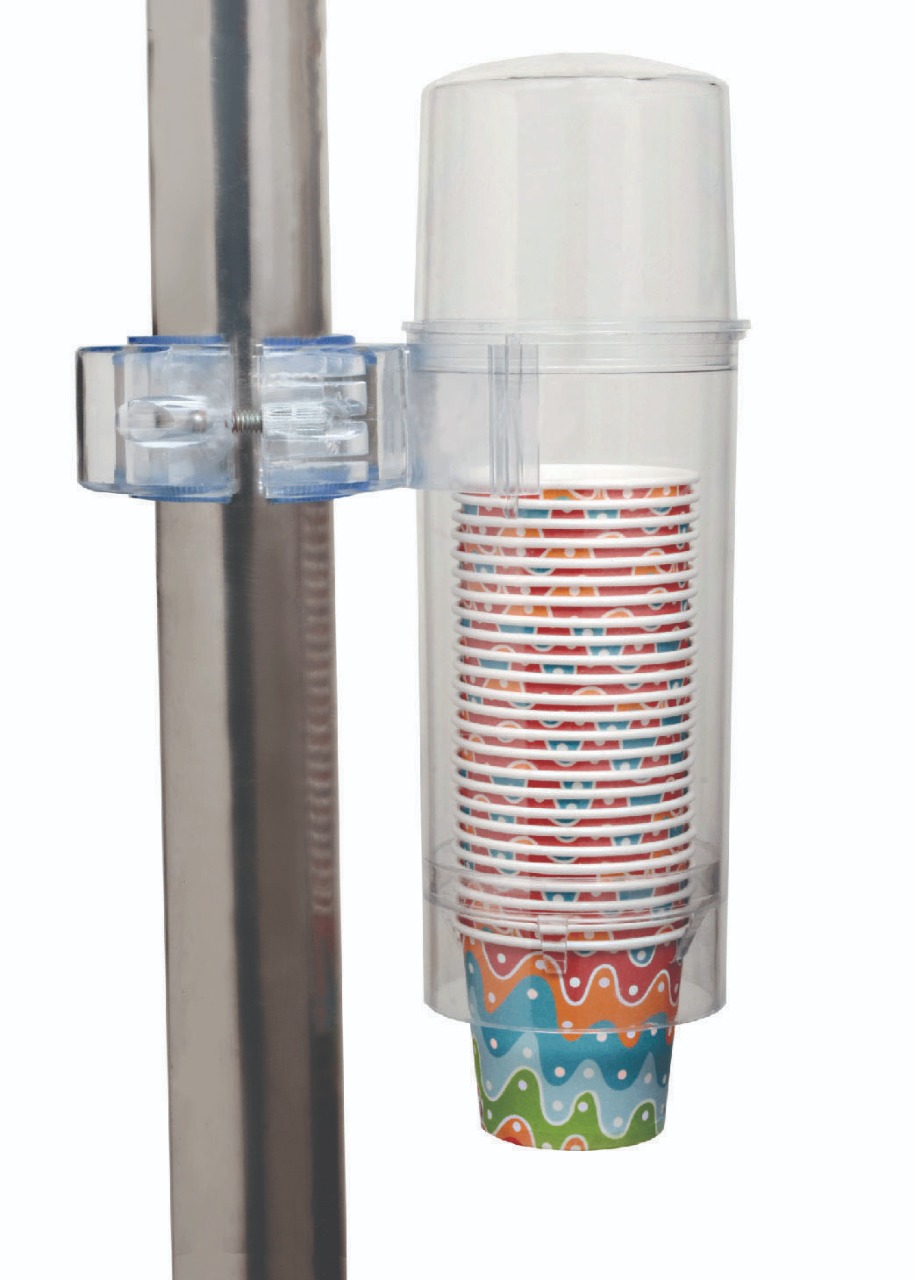 PLASTIC PAPER CUPS DISPENSER