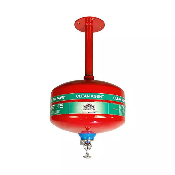 MODULAR CLEAN AGENT 5 KGS FIRE EXTINGUISHER ‘SAFEX SACLON II ECO’ BRAND AUTOMATIC MODULAR FIRE EXTINGUISHER 5KGS CAPACITY WITH WALL HOOK BUILT IN 3 PIECES WITH  MILD STEEL BODY OF 1.6 MM THICKNESS WITH PRESSURE GAUGE,  DEVICE CE CERTIFIED B