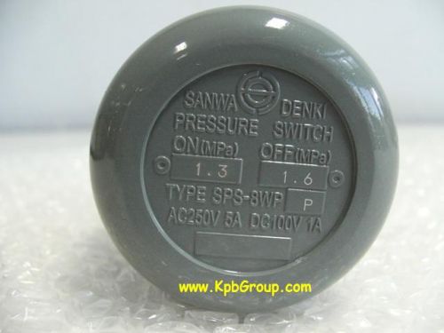 SANWA DENKI PRESSURE SWITCH TYPE-SPS-8WP
