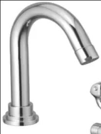 Wash basin tap without switch direct suitable for foot operation valve