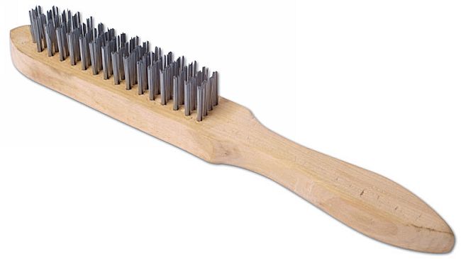 WOODEN WIRE BRUSH