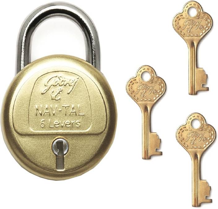 GODREJ  5 LOCK 5 LEVER  ,3 KEYS