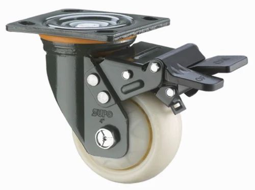 100 MM MOVEABLE WHEEL WITH BRAKE Model-IV-J07S-01D-100-282