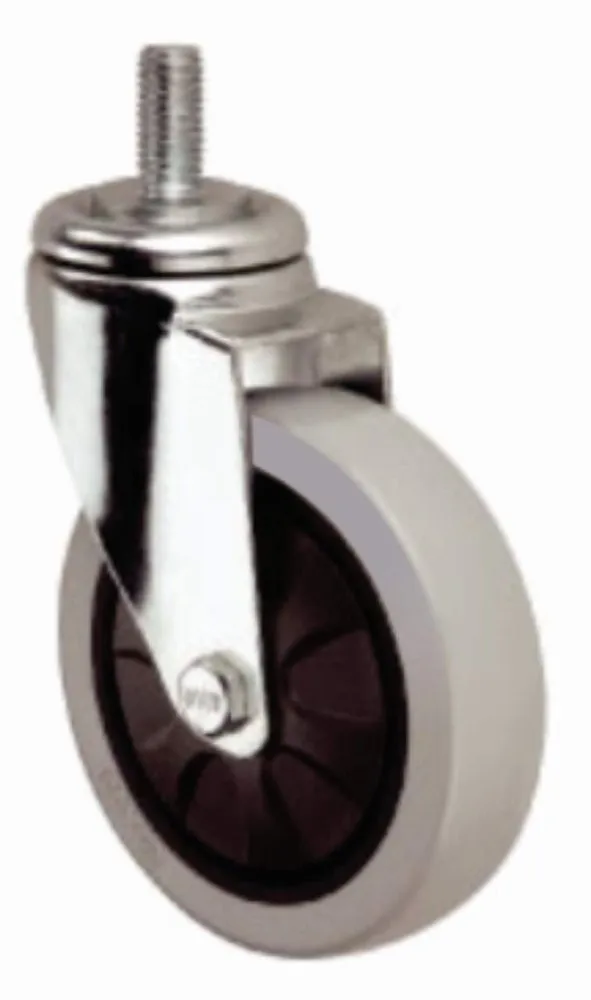 WHEEL SIZE 4 INCH POLYPROPYLENE FIXED-IV-Z08-04-100-121