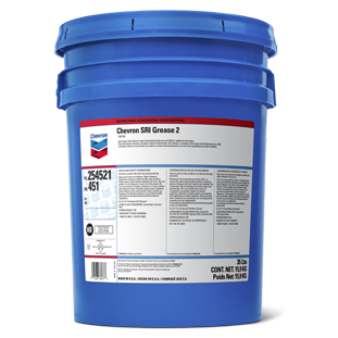 GREASE CHEVRON SR1  2 35 LB 15.89 KG. BUCKET PAIL MOQ 24 PAIL